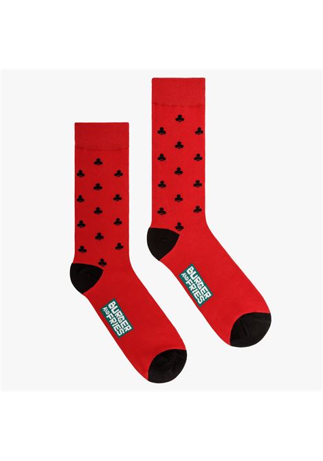 CARD GAME SOCKS ROSSO FUOCO / NERO